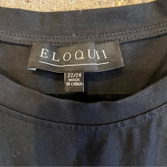 Eloquii Black Top - Size 22/24 - Picture 4 of 8